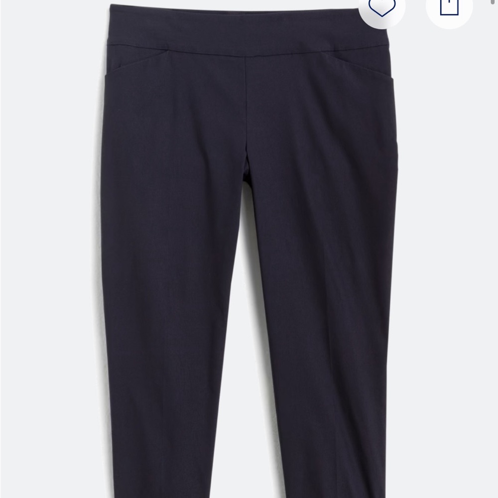 Tribal Women's Dark Gray Ankle Pants
